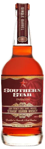 Southern Star Straight Bourbon Whiskey Paragon Wheated Cask Strength Single Barrel