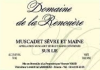Domaine de la Renouere Muscadet Sevre et Maine sur Lie