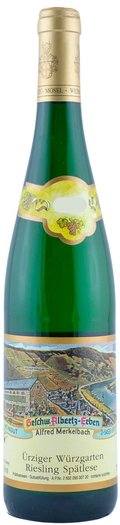 Merkelbach Urziger Wurzgarten Riesling Spatlese Merkelbach Urziger Wurzgarten Riesling Spatlese