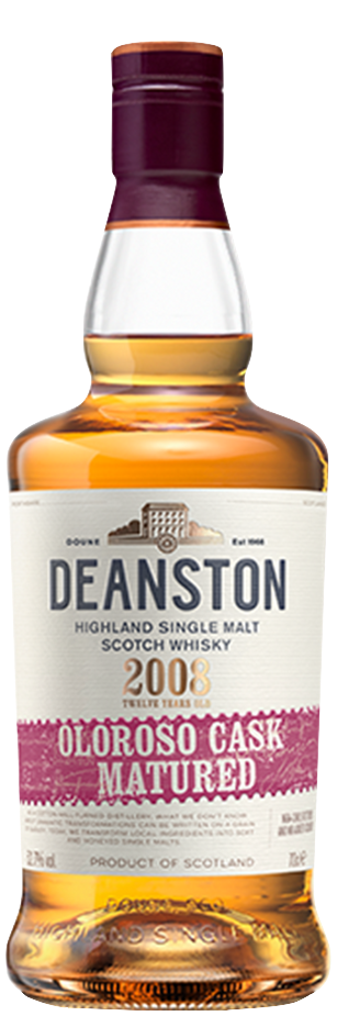 Deanston Scotch Single Malt 12 Year Oloroso Cask Matured Deanston Scotch Single Malt 12 Year Oloroso Cask Matured