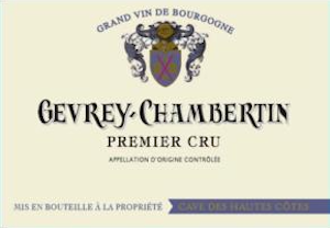 Cave des Hautes Cotes Gevrey Chambertin 1er Cru