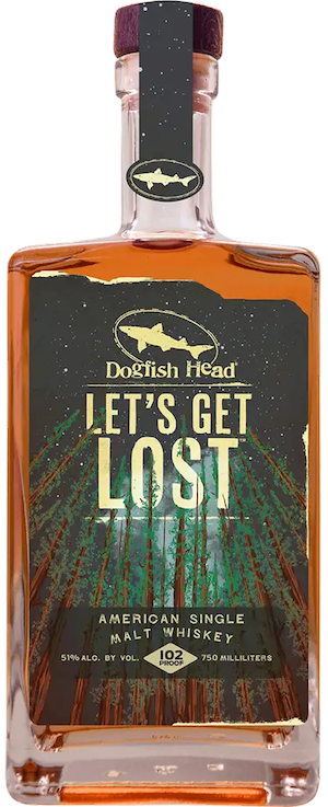 Dogfish Head American Whiskey Single Malt Let's Get Lost