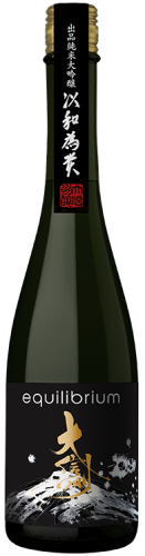 Daishinsyu Sake Junmai Daiginjo Equilibrium