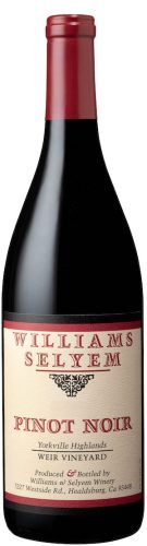 Williams Selyem Pinot Noir Weir Vineyard