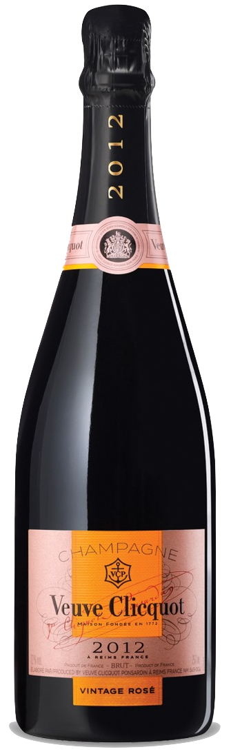 Veuve Clicquot Ponsardin Champagne Brut Rose Vintage 2012 750ml