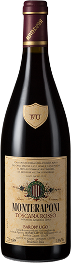 Az. Agr. Monteraponi Toscano Rosso Baron Ugo