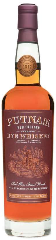 Putnam Rye Whiskey Red Wine Cask Finish