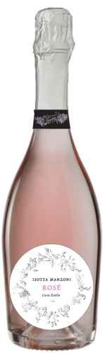 Isotta Manzoni Sparkling Rose "Cuvee Emilia"