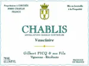Gilbert Picq Chablis Vauclaire