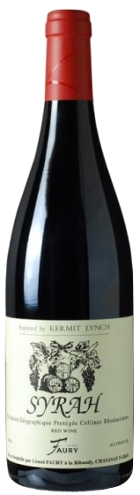 Domaine Faury Syrah Collines Rhodaniennes IGP