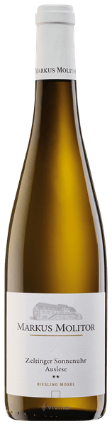 Markus Molitor Zeltinger Sonnenuhr Riesling Auslese 3* White Capsule 2015 750ml