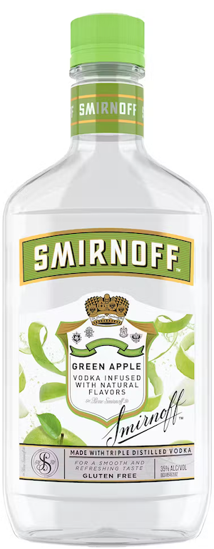 Smirnoff Vodka Green Apple 60@