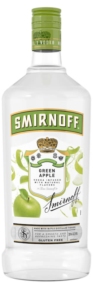 Smirnoff Vodka Green Apple 60@