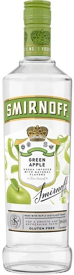Smirnoff Vodka Green Apple 60@