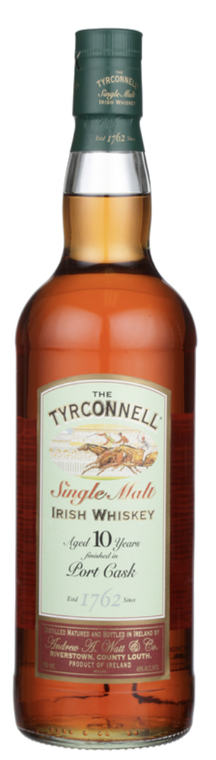 Tyrconnell Irish Whiskey Single Malt 10 Year Port Cask