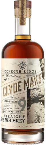 Clyde Mays Canadian Rye Whiskey Cask Strength 9 Year