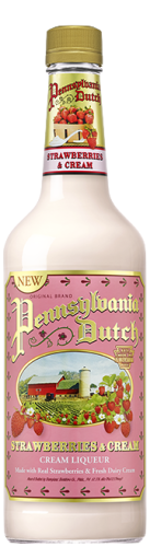 Pennsylvania Dutch Liqueur Cream Strawberries & Cream