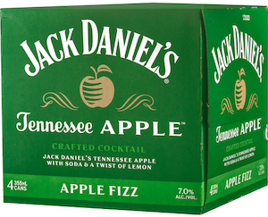 Jack Daniel's Apple Fizz 4 Pack