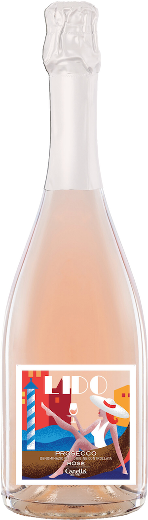 Canella Prosecco Brut Rose Lido