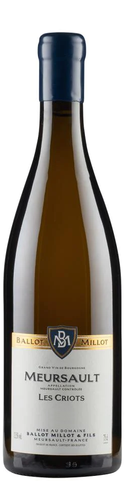Ballot Millot Meursault Les Criots [Lieu-Dit]