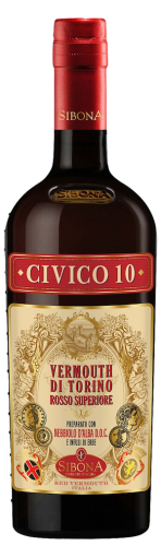 Sibona Vermouth di Torino Rosso Superiore Civico 10