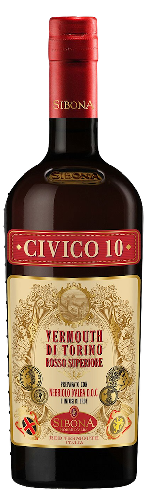 Sibona Vermouth di Torino Rosso Superiore Civico 10
