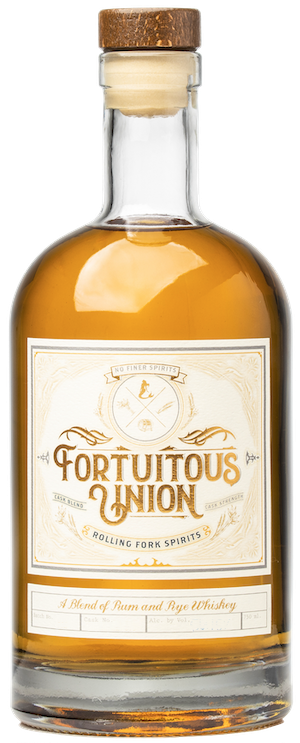 Rolling Fork "Fortuitous Union" Rum And Rye Whiskey Toasted Bourbon Cask