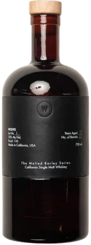 Wolves Whiskey Single Malt The Malted Barley Series Lot 1