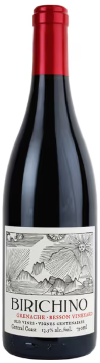 Birichino Grenache Old Vines Vignes Centenaires Besson Vineyard