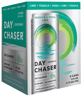 Day Chaser Tequila Lime Soda 4pk