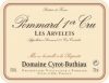 Domaine Cyrot Buthiau Pommard 1er Cru Les Arvelets