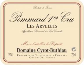 Domaine Cyrot Buthiau Pommard 1er Cru Les Arvelets
