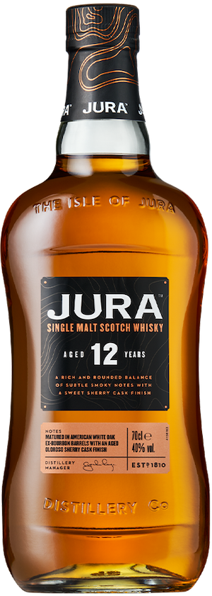 Jura Distillery Scotch Single Malt 12 Year