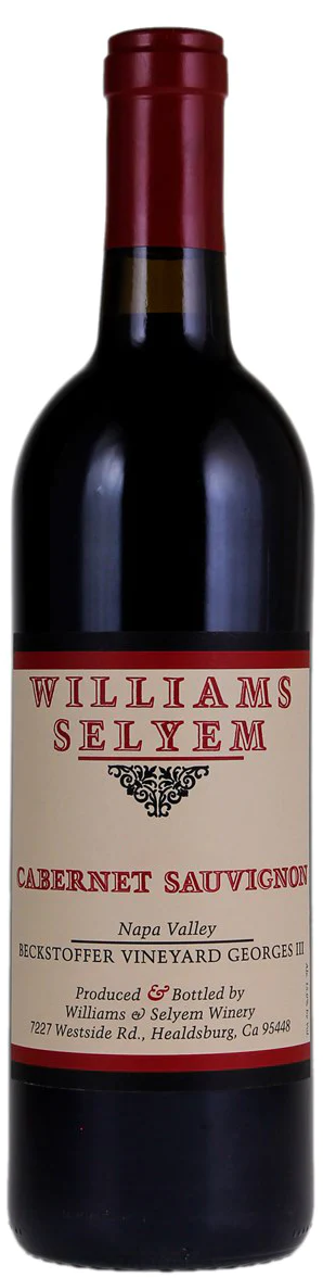 Williams Selyem Cabernet Sauvignon Beckstoffer Vineyard Georges III Williams Selyem Cabernet Sauvignon Beckstoffer Vineyard Georges III