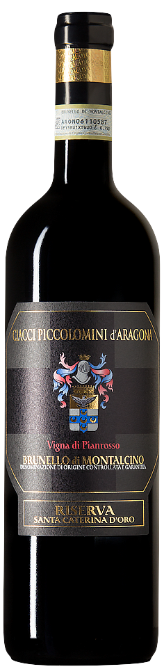 Ciacci Piccolomini d'Aragona Brunello di Montalcino Vigna di Pianrosso Riserva Santa Caterina d'Oro