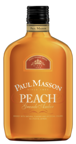 Paul Masson Brandy Grande Amber Peach Paul Masson Brandy Grande Amber Peach