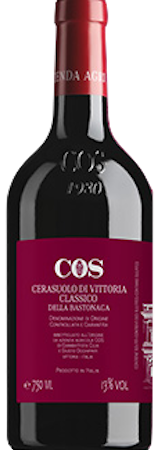 Cos Cerasuolo di Vittoria Classico delle Bastonaca Cos Cerasuolo di Vittoria Classico delle Bastonaca