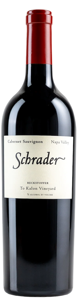 Schrader Cabernet Sauvignon Beckstoffer To Kalon Vineyard Schrader Cabernet Sauvignon Beckstoffer To Kalon Vineyard