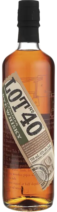 Lot No. 40 Canadian Rye Whiskey