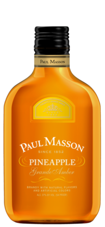 Paul Masson Brandy Grande Amber Pineapple