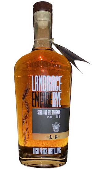 High Peaks Rye Whiskey Landrace Empire High Peaks Rye Whiskey Landrace Empire