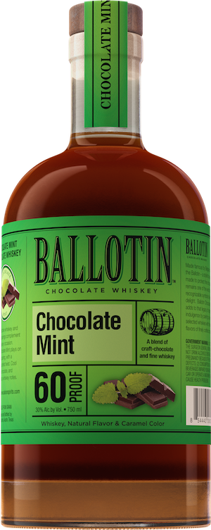 Ballotin Whiskey Chocolate Mint
