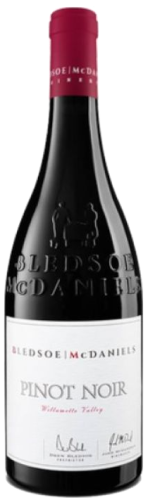 Bledsoe | McDaniels Pinot Noir Willamette Valley Bledsoe | McDaniels Pinot Noir Willamette Valley