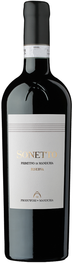 Produttori di Manduria Primitivo di Manduria Riserva Sonetto Produttori di Manduria Primitivo di Manduria Riserva Sonetto