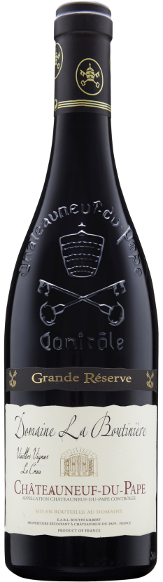 Domaine la Boutiniere Chateauneuf du Pape Grande Reserve la Crau Rouge Domaine la Boutiniere Chateauneuf du Pape Grande Reserve la Crau Rouge