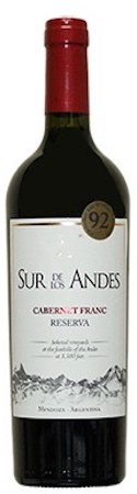 Sur de los Andes Cabernet Franc Reserva