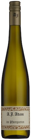 A.J. Adam Im Pfarrgarten Riesling Feinherb