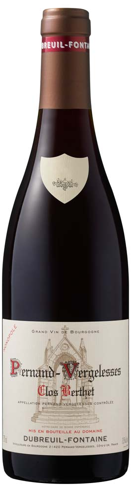 Dubreuil-Fontaine Pernand Vergelesses Premier Cru Clos Berthet Rouge Dubreuil-Fontaine Pernand Vergelesses Premier Cru Clos Berthet Rouge