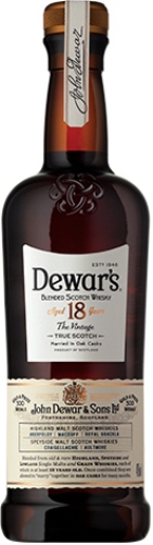 Dewar's Blended Scotch The Vintage 18 Year