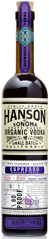 Hanson Of Sonoma Vodka Organic Espresso